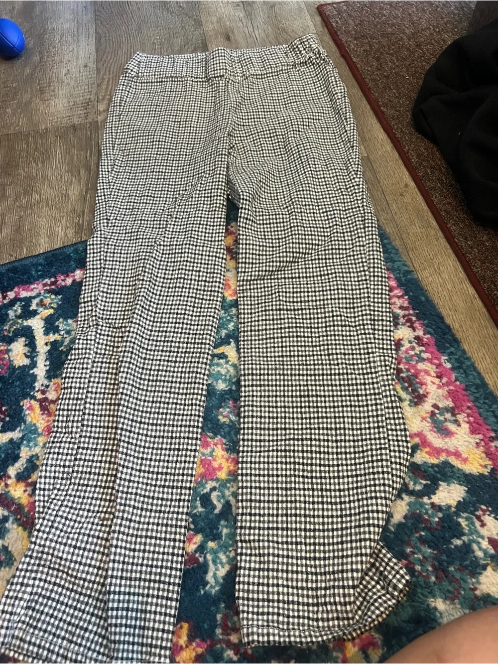 Free people plaid trousers xs